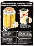 K&N Performance Gold Oil Filter (MPN: HP-2003)