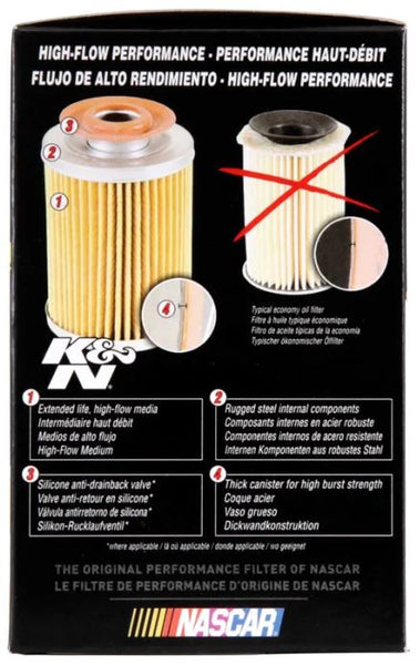 K&N Performance Gold Oil Filter (MPN: HP-3003)