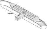 Black Horse Off Road Truck Step (MPN: HS36OVSS)