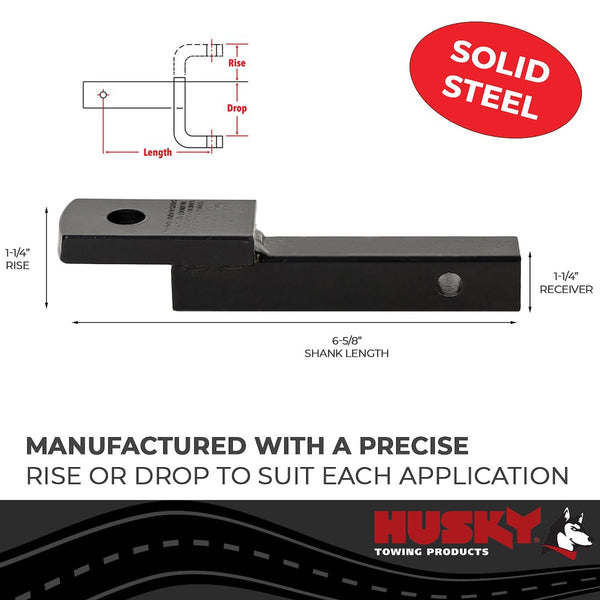 Husky Towing Trailer Hitch Ball Mount (MPN: 31341)
