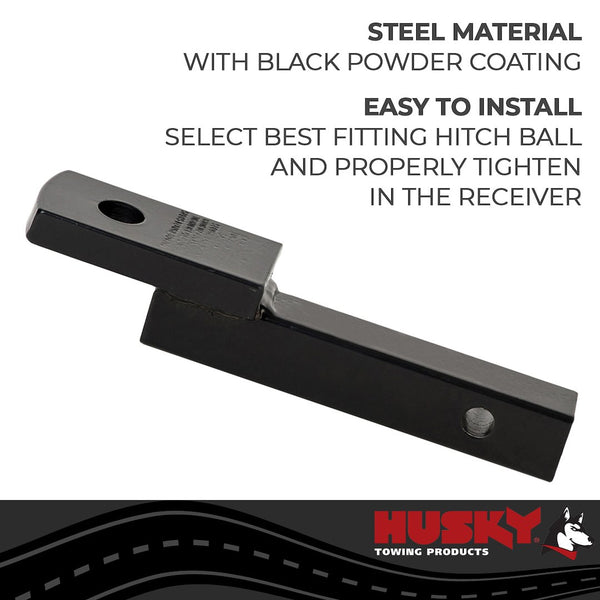 Husky Towing Trailer Hitch Ball Mount (MPN: 31341)