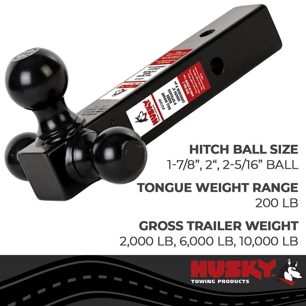 Husky Towing Trailer Hitch Ball Mount (MPN: 31349)
