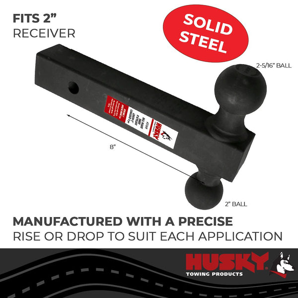 Husky Towing Trailer Hitch Ball Mount (MPN: 31354)