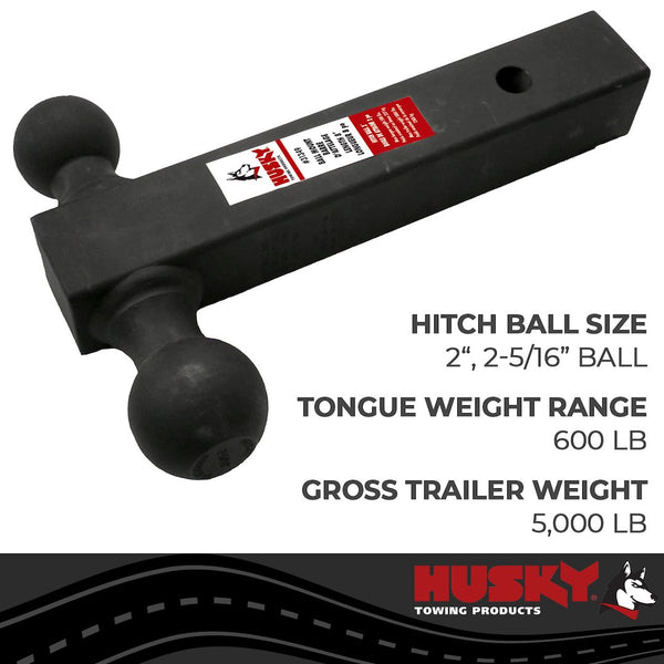 Husky Towing Trailer Hitch Ball Mount (MPN: 31354)