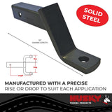 Husky Towing Trailer Hitch Ball Mount (MPN: 31358)