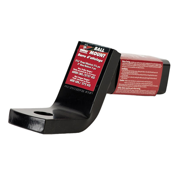 Husky Trailer Hitch Ball Mount (MPN: 31359)