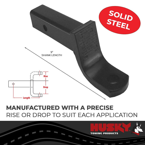 Husky Trailer Hitch Ball Mount (MPN: 31360)