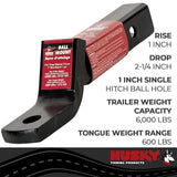 Husky Trailer Hitch Ball Mount (MPN: 31360)