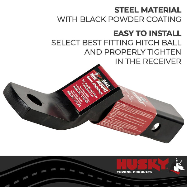 Husky Trailer Hitch Ball Mount (MPN: 31360)