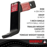 Husky Trailer Hitch Ball Mount (MPN: 31363)
