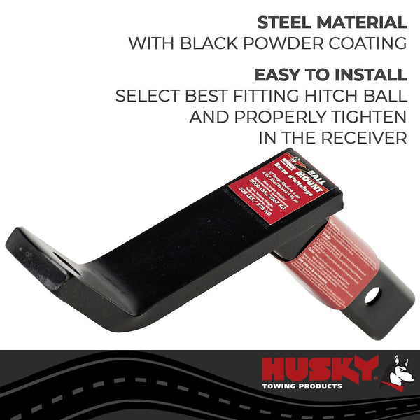 Husky Trailer Hitch Ball Mount (MPN: 31363)