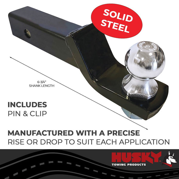 Husky Trailer Hitch Ball Mount (MPN: 31366)