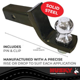 Husky Trailer Hitch Ball Mount (MPN: 31367)