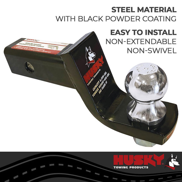 Husky Trailer Hitch Ball Mount (MPN: 31367)