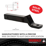 Husky Towing Trailer Hitch Ball Mount (MPN: 31369)