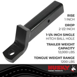 Husky Towing Trailer Hitch Ball Mount (MPN: 33004)