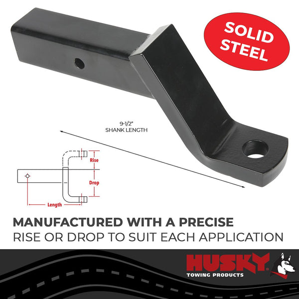Husky Towing Trailer Hitch Ball Mount (MPN: 33005)