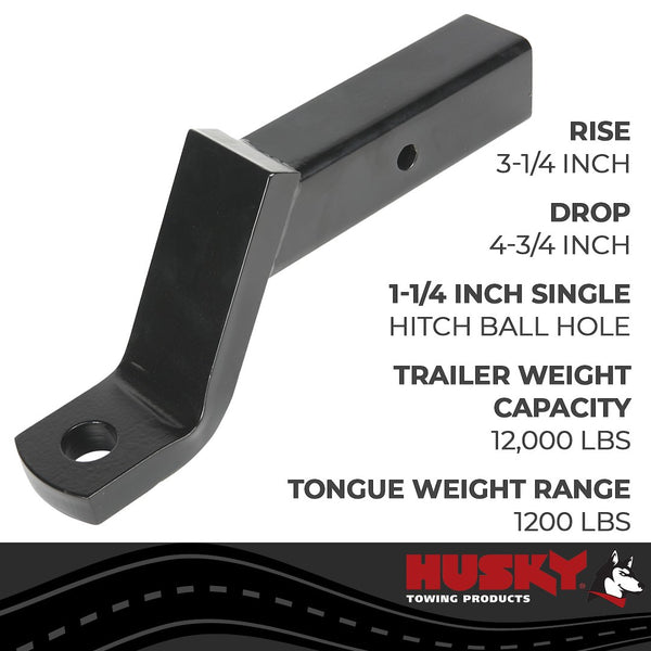Husky Towing Trailer Hitch Ball Mount (MPN: 33005)