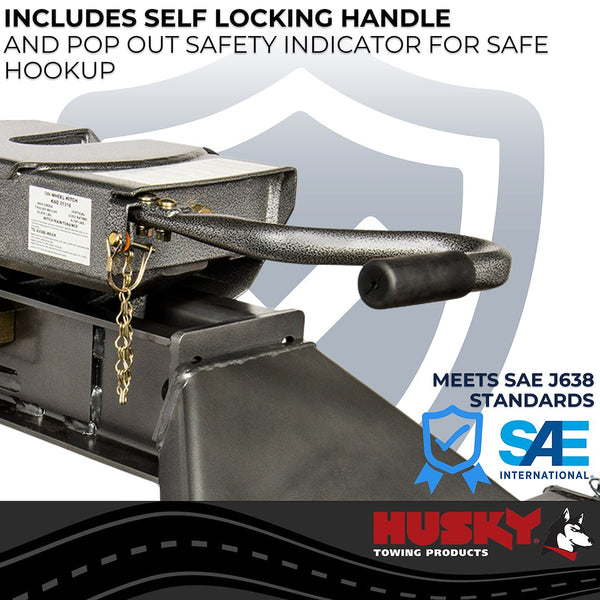 Husky Towing Fifth Wheel Trailer Hitch (MPN: 33021K)