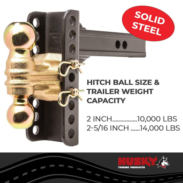 Husky Trailer Hitch Ball Mount (MPN: 33104)