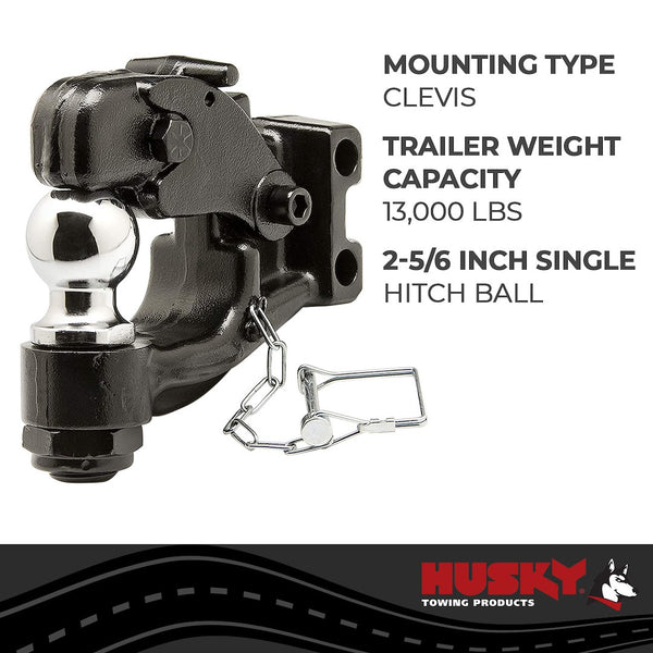 Husky Pintle Hook Combo With 2-5/16 Inch Ball (MPN: 33114)