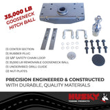 Husky Towing Gooseneck Trailer Hitch (MPN: 33205)