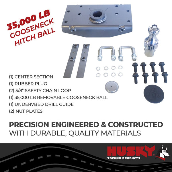 Husky Towing Gooseneck Trailer Hitch (MPN: 33205)
