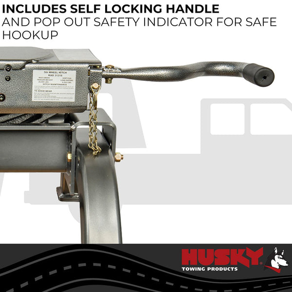 Husky Towing Fifth Wheel Trailer Hitch (MPN: 33232P)