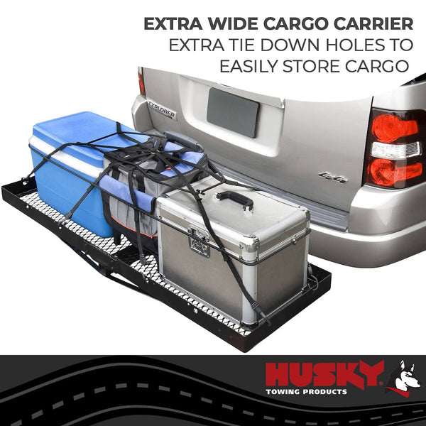 Husky Towing Trailer Hitch Cargo Carrier (MPN: 81148)