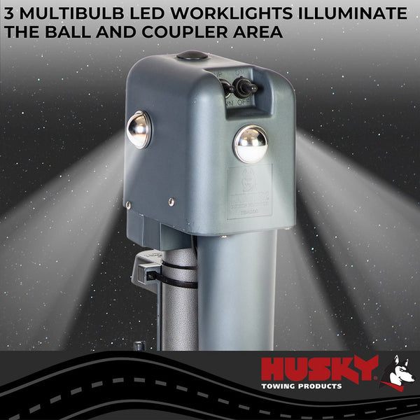Husky Electric Trailer Tongue Jack (MPN: 87247)