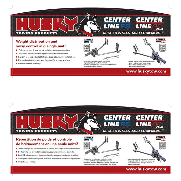 Husky Towing Point Of Purchase Display Header Card (MPN: WDHEADER)