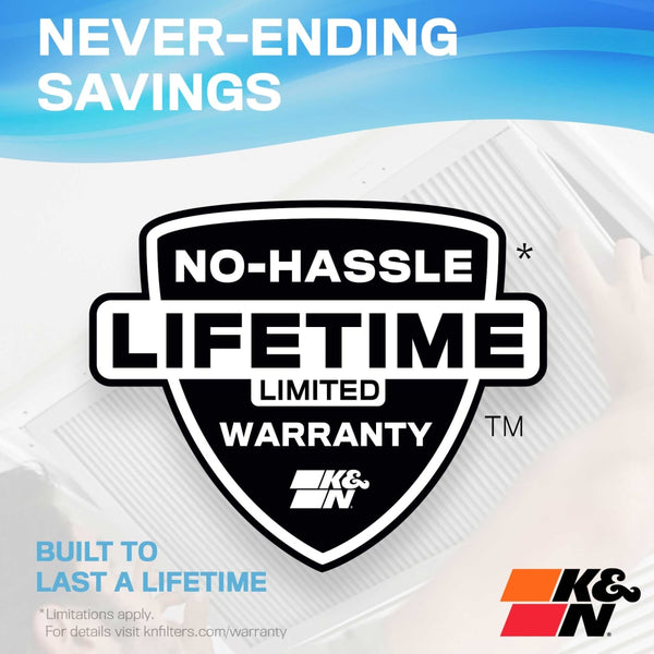 K&N Washable HVAC Air Filter (MPN: HVC-12020)