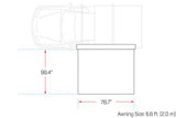Ironman 4x4 DeltaWing Awning (MPN: IAWNINGXT2.0M)