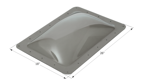 Icon Skylight 4 Inch High Bubble Dome (MPN: 12080)