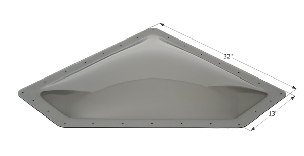 Icon Skylight 4 Inch High Bubble Dome (MPN: 12112)