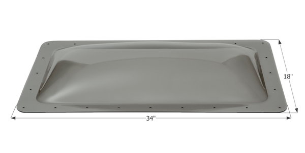 Icon Skylight 4 Inch High Bubble Dome (MPN: 12117)