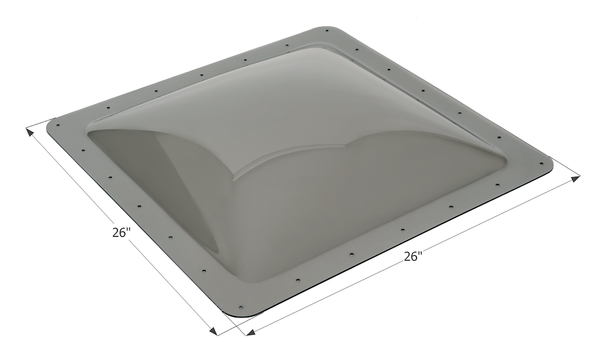 Icon 4 Inch High Bubble Dome Skylight (MPN: 12121)