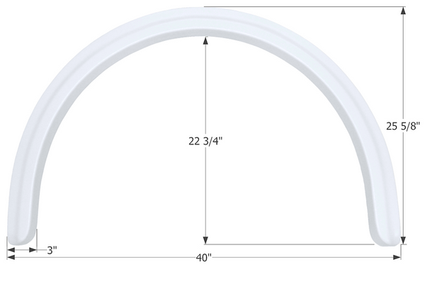 Icon Fender Skirt (MPN: 12123)