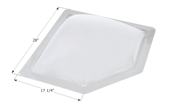 Icon 7 Inch High Bubble Dome Skylight (MPN: 12179)