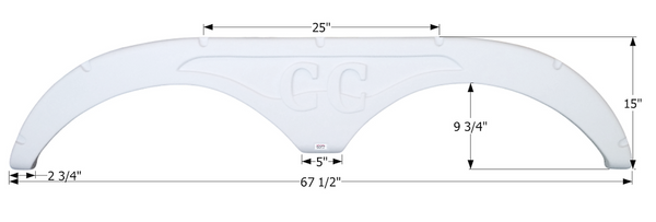 Icon Fender Skirt For Forest River Models (MPN: 12713)