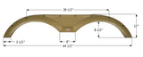 Icon Fender Skirt for Tandem Axle RVs (MPN: 12779)