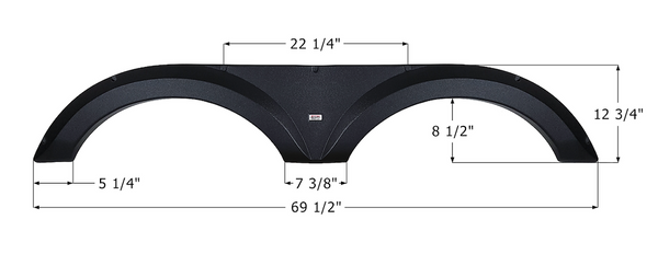 Icon Fender Skirt For Jayco Travel Trailers (MPN: 14255)