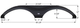 Icon Fender Skirt for Tandem Axle Trailers (MPN: 15158)