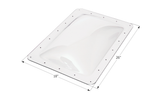 Icon Skylight 4 Inch Bubble Dome (MPN: 16031)