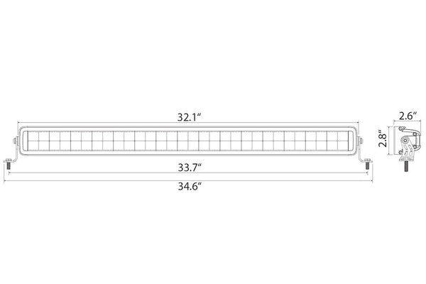 Ironman 4x4 LED Light Bar (MPN: ILBDR002B)