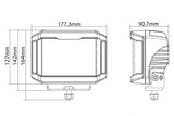 Ironman 4x4 Eclipse LED Driving Light (MPN: ILED5X7)