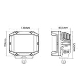 Ironman 4x4 LED Driving and Fog Light (MPN: ILEDUNI5)