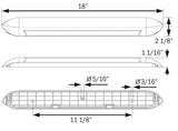 Optronics LED Awning Strip Light (MPN: ILL71CBAWN)