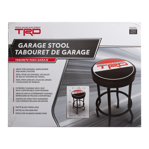 Plasticolor Round Black Vinyl Seat Stool (MPN: 004813R01)