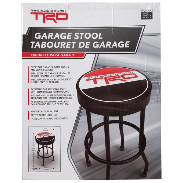 Plasticolor Round Black Vinyl Seat Stool (MPN: 004813R01)